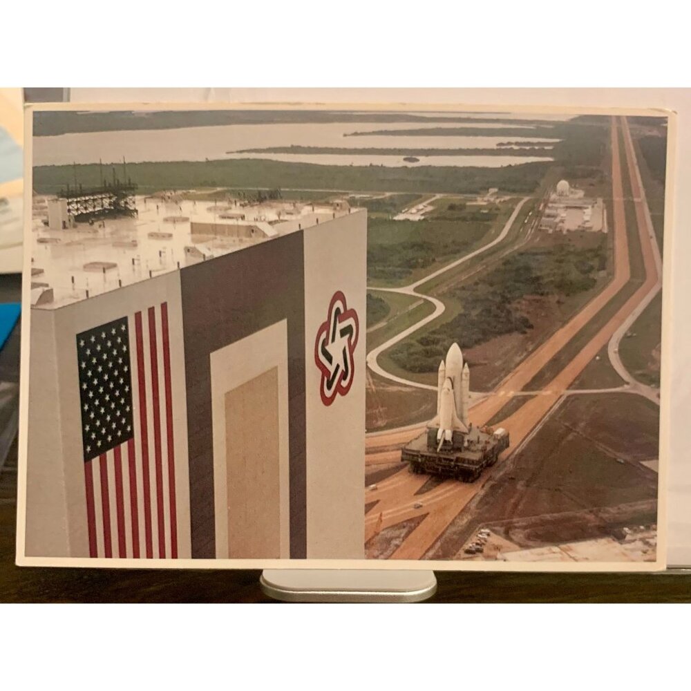 Vintage NASA Space Shuttle Columbia Postcards Set Of 2